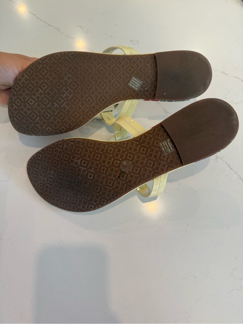 Tory Burch Patent Leather Limited Edition Miller Sandals - Picture 2 of 2